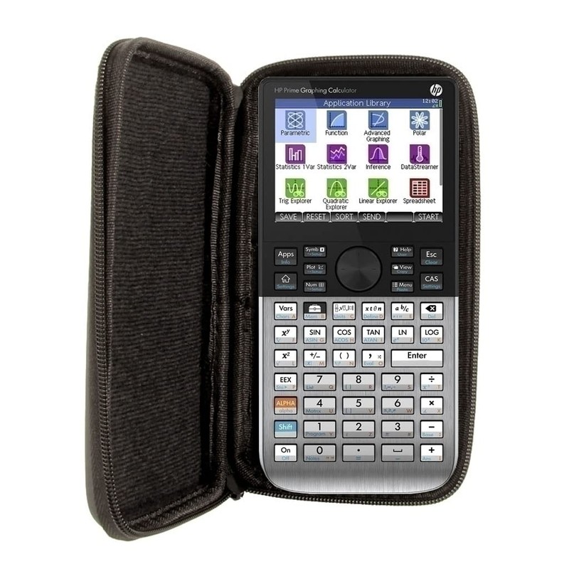 CALCUSO Accessory Black Compatible with HP Prime Graphing Calculator