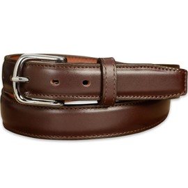 Bullhide Belts Mens Leather Belt for Casual Dress, 1.25" Wide, Brown, 36 Inches