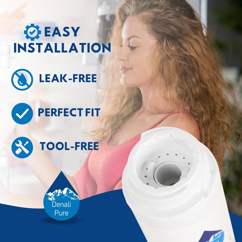 Replacement for General Electric PTS18SHSXRSS Refrigerator Water Filter - Compatible