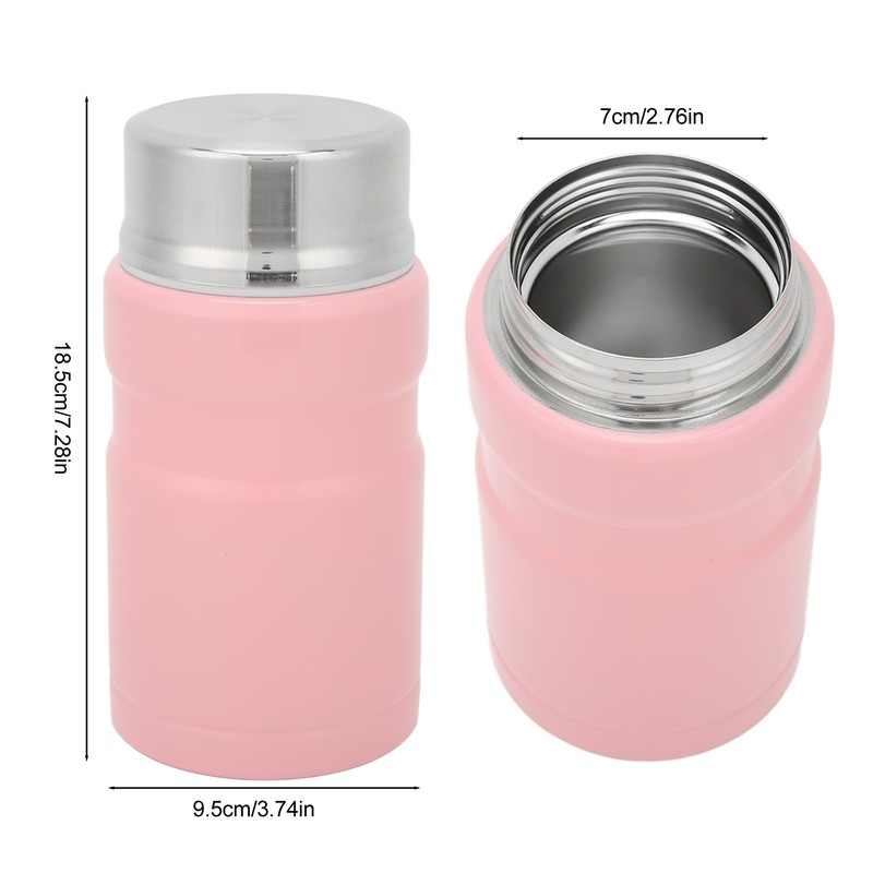 26oz 750ml Insulated Food Container Stainless Steel Thermal Lunch Snack