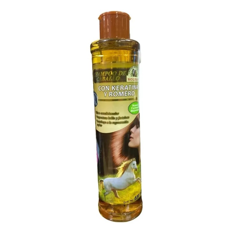 Shampoo De Caballo Con Keratina Romero Nolisan Regeneracion