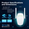 ExtendTecc Pro WiFi 6 Range Extender Signal Booster | Speed