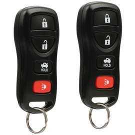 USARemote - Llavero remoto de entrada sin llave 4btn para I35 G35 350Z Altima Maxima Sentra Two