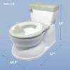 Real Feel 2-in-1 Potty with Wipes Storage, Flushing Sounds &
