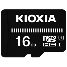 KIOXIA (Formerly Toshiba Memory) KTHN-MW016G Micro SDHC Card, 16 GB, UHS-I Compatible, Class 10, Maximum Transfer Rate 50MB/s