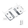 10pcs/5 Pair Frame Hanging Hardware Mount Bracket Link Photo Frame