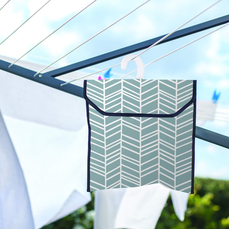 Minky Premium Peg Bag, Grey, One Size