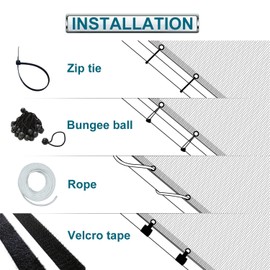 Coarbor Rectangle 9'x20' Straight Edge Sun Shade Sail for Pergola Patio Gazebo Awning Canopy Shade Block Direct Sunlight 240GSM Grommets Placed All Edges- Customized Brown