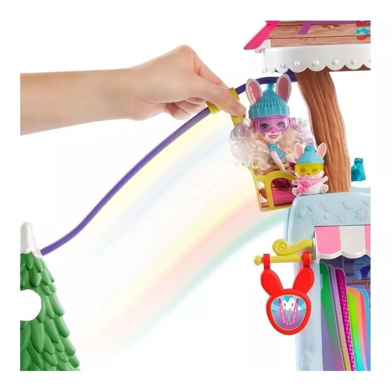 Mattel Casita De Esqui Saltarina Enchantimals Mattel Grw89