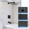 Airuida Bathtub Shower Faucet Set with Tub Spout Faucet Kit