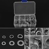 Stainless Steel Washer Set, Flat & Spring Washer Lock Tool
