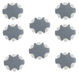 JB White ProWax Cerumen Filter for Hearing Aids Suitable for Oticon and Bernafon Speakers, 8x Dispenser Discs with 6 Tools and 6 Filters, Grey (Pack of 48)
