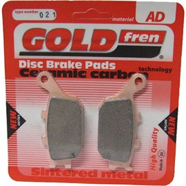 Suzuki GSF 1250 SA Bandit (Half Faired) (ABS) (UK) 2007-2011 Brake Disc Pads Goldfren - Rear Right (Pair)