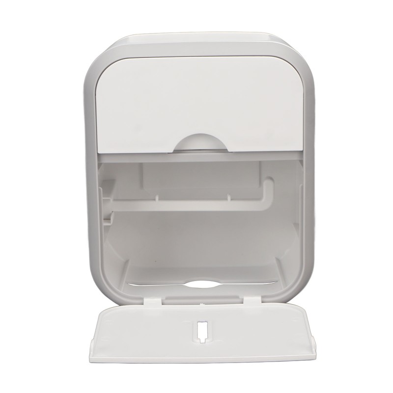 Paper Holder Box Wall Mounted Punching Free Waterproof Paper Towel