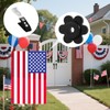 10pcs Garden Flag Stoppers & 10pcs Garden Flag Clips, Adjustable