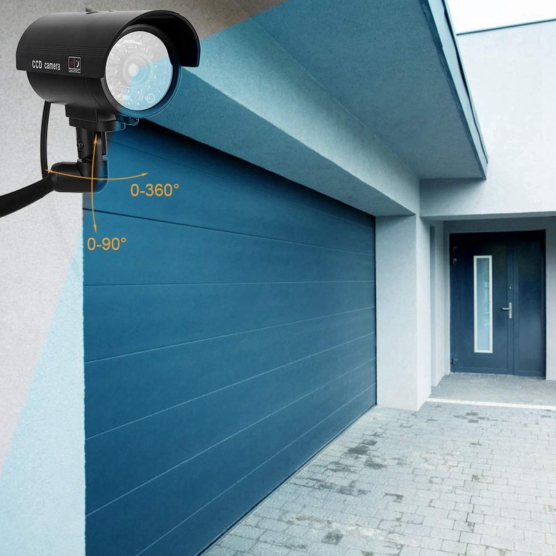 WNSC Cámara de Seguridad Falsa, cámara CCTV Impermeable de 3-6
