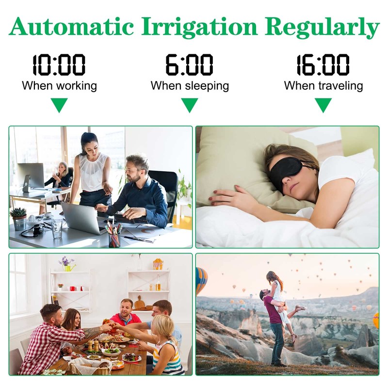 Smart Irrigation Timer with Wi-Fi Hub, Bluetooth Hose Timer with