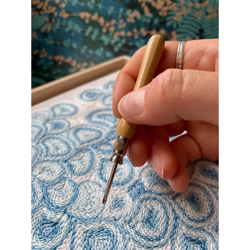 Lavor Punch Needle Set with 3 Punch Needle Sizes and