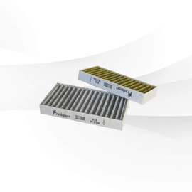 FreshenOPT (F-3252C) Cabin Air Filter, Effective Filtration with Optimized Airflow, Fit for JEEP Wrangler 2011-2018 Wrangler JK 2018 OE: 55111302AA (SETS) (1)