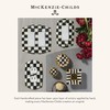 MACKENZIE-CHILDS Enamel Switch Plate, Light-Switch Cover, Single Toggle, Black-and-White Courtly