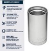 YETI Rambler 12 oz Bottle, Stainless Steel, Vacuum Insulated, with