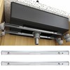 Undermount Sink Brackets, Stainless Steel Adjustable Undermounts Sinks Support, Horizontal