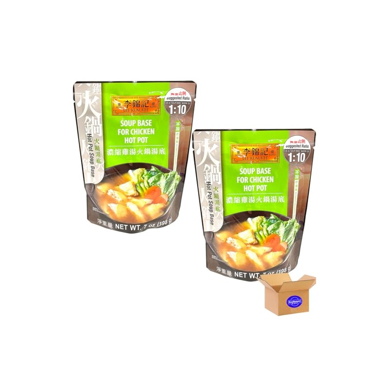 l k k Chicken HOT POT SOUP BASE 7oz/198g 2pack