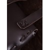 Medieval ULFBERTH Dark Brown Leather Bum-Bag Purse-Medieval