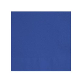 True Navy Blue Solid Luncheon Napkins - (Pack of 20) - Premium Quality - Stylish & Chic Design - Perfect for Parties, Events, and Everyday Use
