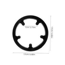 WHAMVOX Chain Guard Set Front Sprocket Protector for Road Bikes Bike Chainring Cover Easy Install Sturdy Plastic