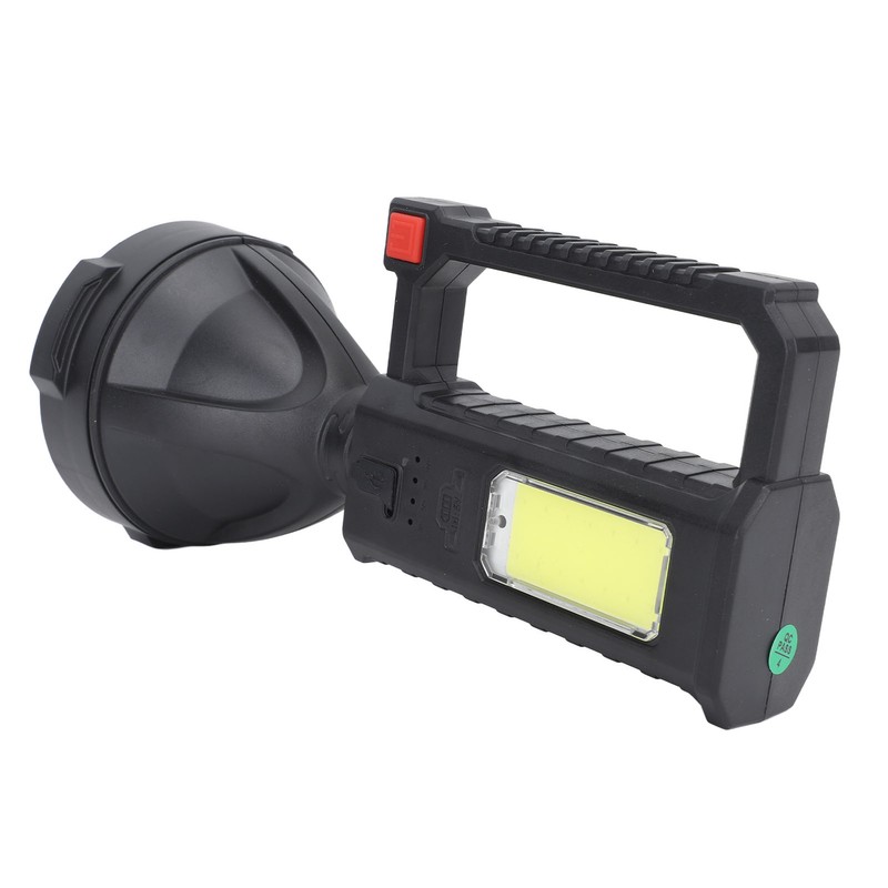 Handheld Spotlight Strong Light Waterproof Rechargeable Spotlight Flashlight LED Searchlight