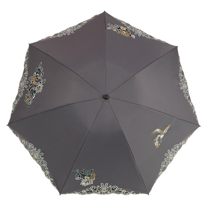 Chinoiserie Modern Folding Parasol, Women's, Grade 1 Light Blocking, UV