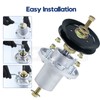 GUSUHAWK 3 Pack 601804 Spindle Assembly with 604665 Pulley Replaces