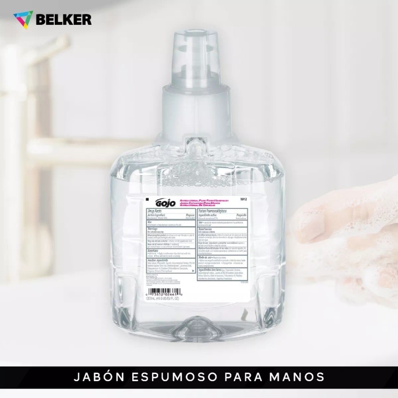 Gojo Jabón Antibacterial En Espuma Ciruelas Gojo 2 Pzas