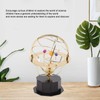 Agatige Solar System Model, Metal Solar System Planetarium Mechanical Rotatable