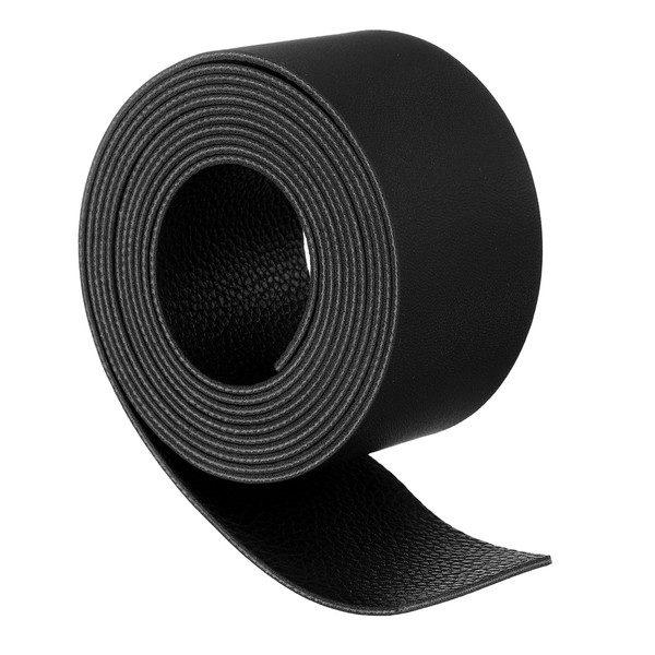 sourcing map Leather Straps, 1.6 Inch Wide 79 Inch Long