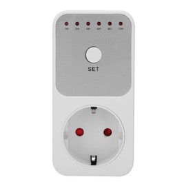 Timer Socket Switch, Plug-in Countdown Timer Switch Controller 230 V Precise Countdown Switch for Electrical Devices Energy-Saving Timer Switch Controller EU