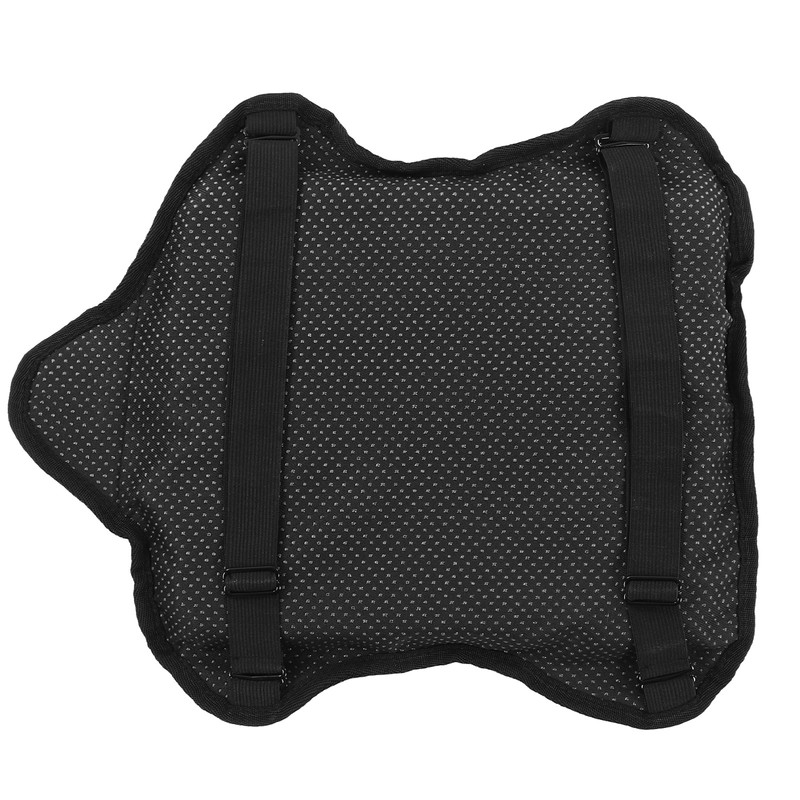 Motorcycle Gel Seat Cushion Mesh Cover Shock Absorption Breathable Cooling