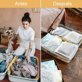 Bolsa Esmerilada Boutique Organizadora Envio Ropa Cremallera Zipper Resellable Embalaje 50 piezas (25x35 cm)