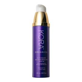 KORA Organics Noni Night AHA Resurfacing Serum, 30ml
