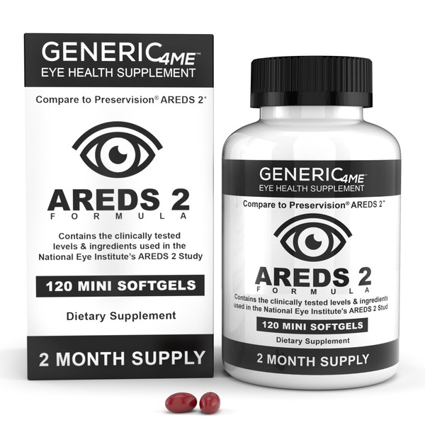 GENERIC4ME AREDS 2 SoftGels, 500 mg Vitamin C, 400 IU