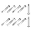M METERXITY 10-Pack Single Hole Clevis Pins, M5 x 30mm