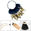 Milageto Hair Charts Swatches Hair Color Rings, with Buckles for