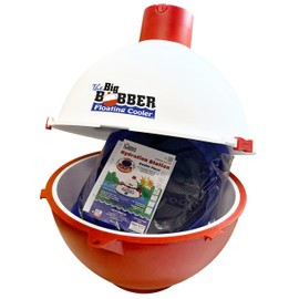 Hydration Station Float and Big Bobber Floating Cooler Bundle, Durable Inner Tube with Cup Holders & Mesh Bottom, Portable Drifter Cooler, Keeps Drinks Cold for Tubing, Boating & Outdoor Fun