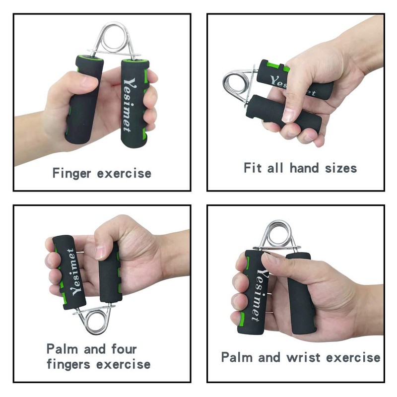 Hand Grip Strengthener Set, Finger Gripper, Hand Grippers - Soft
