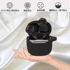 forJ BL Tour Pro+ TWS Case, Compatible with TOUR PRO+ TWS Case, Equipped with Lost Prevention Hooks, Lightweight, Scratch-Resistant, Anti-Shock, Anti-Shock, Scratch-Resistant, Soft Silica Gel Sports