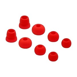 PHONSUN Lista de Powerbeats Eartip Colores, Rojo