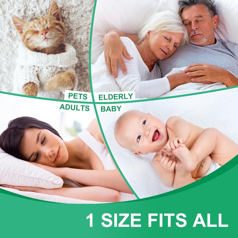 Bed Pads for Incontinence Washable Waterproof, 36" x 34" (Pack
