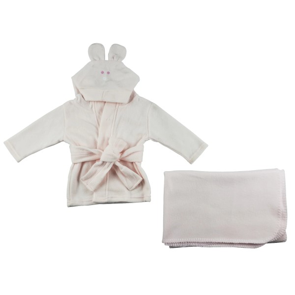 UD_Fleece Robe And Blanket - 2 Pc Set Cs_0056