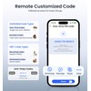 Veise VE027 Built-in Wi-Fi Smart Lock, Fingerprint Keyless Entry Front